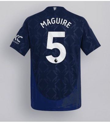 Manchester United Harry Maguire #5 Replika Udebanetrøje 2024-25 Kortærmet